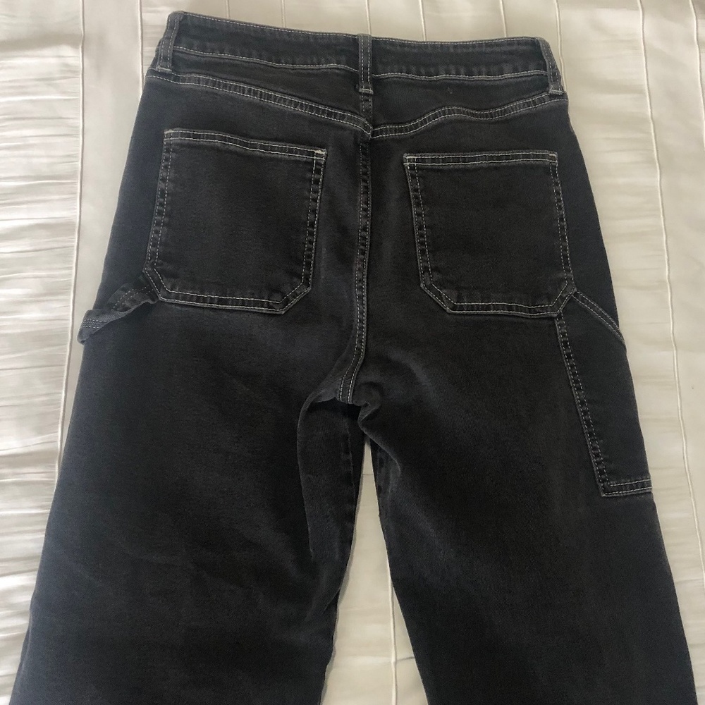 JBD Black Cargo Jeans